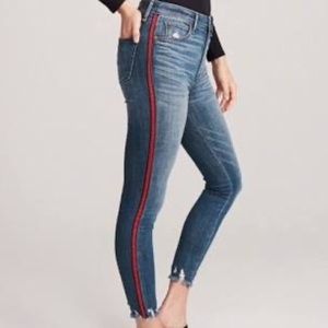 Abercrombie Simone high Rise ankle jean